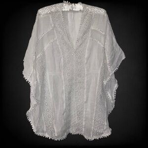 Rebellion White Lace Cover-Up
